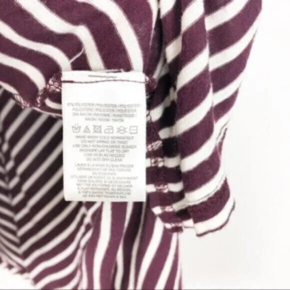 We The Free | Women's Sleeves Stripe Pattern Tank Top Size Medium - Picture 6 of 7